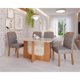 thumbnail image 2 of Comedor Louise 130 Cm + 4 Sillas Paola Gris, 2 of 8
