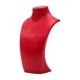 thumbnail image 5 of Busto De Exhibición De Collares Y Colgantes, Soporte De Maniquí Para Joyería, Color Rojo, 12,5 X 23 Cm, 5 of 5