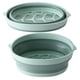 thumbnail image 2 of Canasto De Drenaje Plegable Utensilios De Cocina 2 En 1 Para Camping Restaurante Cocina Verde, 2 of 3