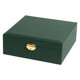 thumbnail image 1 of Organizador De Caja De Almacenamiento De Joyería Portátil Soporte De Joyería De Exhibición Verde Oscuro, 1 of 5