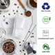 thumbnail image 2 of Juego de 4 tazas de café helado HIGIINC de 16 onzas con tapas y pajitas, 2 of 9