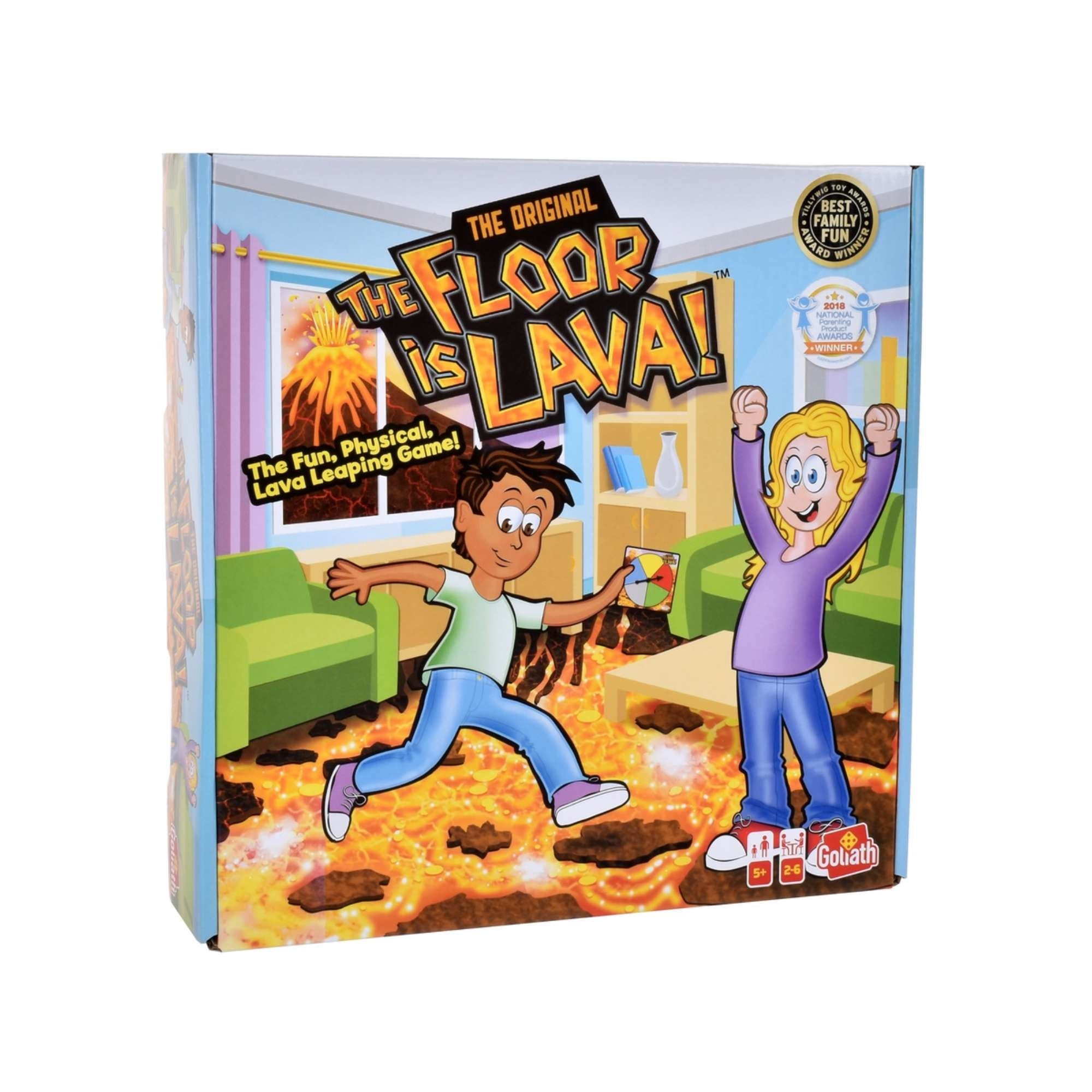 Ansaldo Games - Juego De Mesa El Piso Es Lava