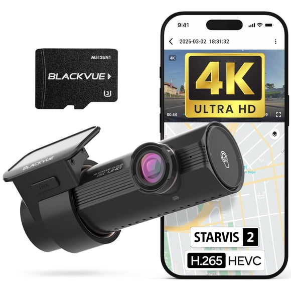 Cámara para Auto Blackvue DR970X Plus II 4K HDR Wi-Fi GPS