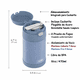thumbnail image 2 of Termo Comida 470ml Fun Acero Inoxidable Azul, 2 of 4