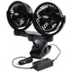thumbnail image 1 of Ventilador RoadPro RPSC8572, 12 V, doble velocidad ajustable, negro, 1 of 7