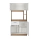 thumbnail image 3 of Mueble Cocina 4 Puertas 1 Cajón Nogal Blanco, 3 of 5