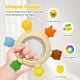 thumbnail image 3 of Juego de 2 juguetes Sensory Teether Toys VISEWI para bebés de 0 a 12 meses, 3 of 8