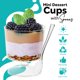 thumbnail image 3 of Vasitos de postre Exquisite 1000 unidades 60 ml con cucharas, 3 of 7