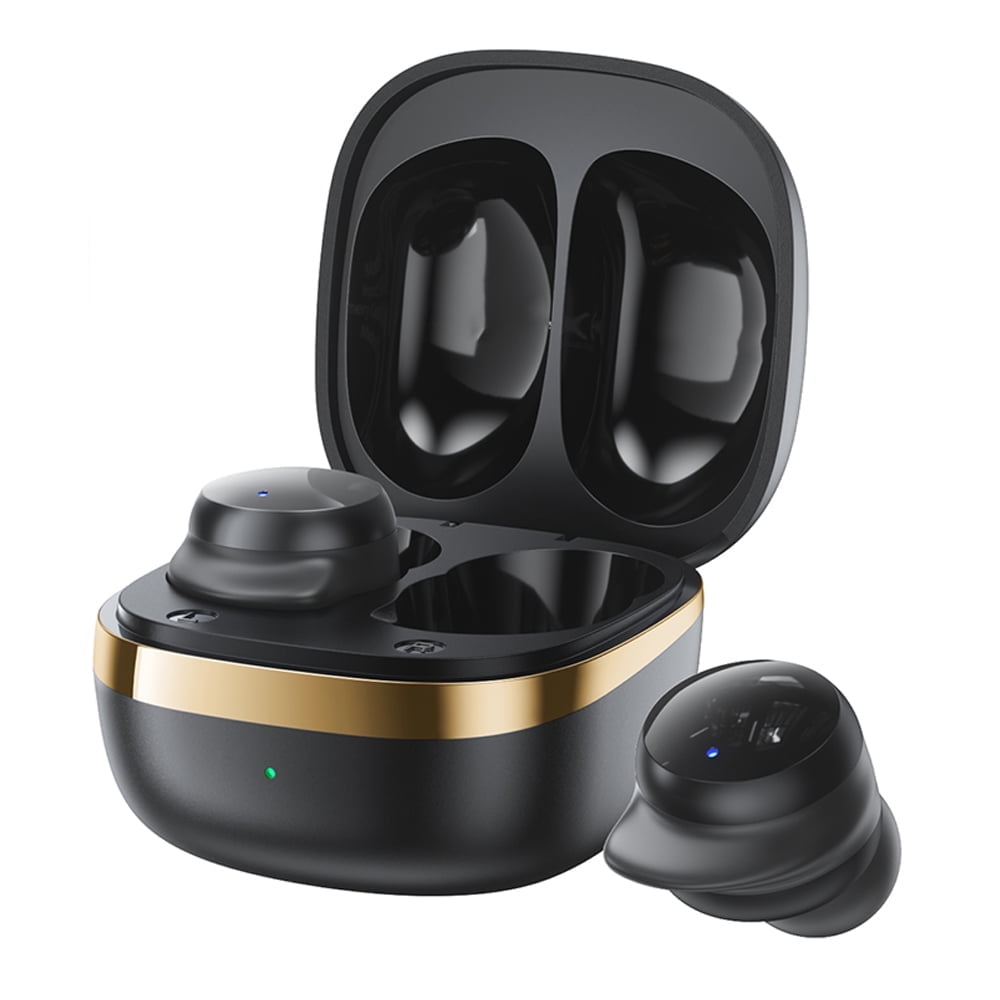 Aaronmei Auriculares Inalámbricos Mini Tws Bluetooth 5.2 Negro