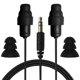 thumbnail image 1 of Earplug Earbud Auriculares híbridos Plugfones Guardian Black, 1 of 3