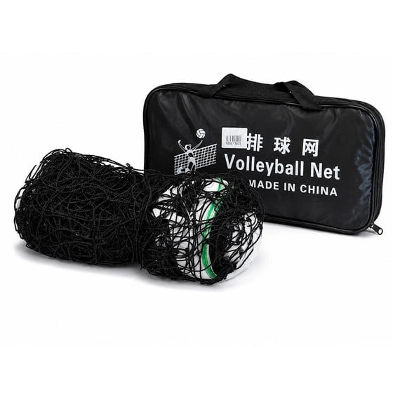 Red Malla Voleibol 9.5x1m Cable de Acero 2mm Filtro UV