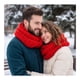 thumbnail image 1 of Bufanda Cuello Estilo Punto Inglés Lana Invierno Abrigado, 1 of 5