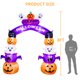 thumbnail image 3 of Inflable VIKIMORA Arco de Calabaza de 2,4 m con Luces LED, 3 of 9