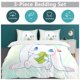 thumbnail image 5 of Cinnamoroll Quilt Set Thicken Soft 3 Pieces Bedding Set All Season Duvet Cove with 2 Pillowcases for Adult Women Girls Teens Home Room Decor, 5 of 5