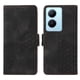 thumbnail image 1 of Carcasa FOXDOCK Vivo V29 Lite de cuero PU, diseño acolchado clásico, protección contra caídas y rayones, 1 of 5