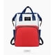 thumbnail image 2 of Mochila para pañales, bolsas para el cuidado del bebé, bolsa de viaje grande y resistente al agua, bolsas de alfombra para el cuidado del bebé con bolsillos aislantes, bolsa multifunción para bebé, bo, 2 of 7