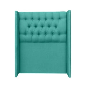 Vitelio - Respaldo De Cama Plaza Y Media De Brazos Turquesa