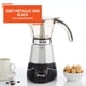 thumbnail image 3 of Cafetera de café espresso eléctrica Imusa 180 ml o 90 ml plateada, 3 of 7
