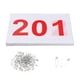 thumbnail image 2 of 100 Piezas Dorsales De Carrera Numerados Dorsales De Carrera 100 Números Números De Carrera De Atletas Del 201 Al 300, 2 of 4