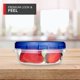 thumbnail image 3 of Recipientes de Plástico con Tapa Giratoria 8 oz (Pack de 4) – Stock Your Home, 3 of 8