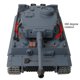 thumbnail image 4 of Tanque RC Heng Long 1:16 Gris 2.4GHz con Cadenas Metálicas 5000 mAh, 4 of 7