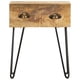 thumbnail image 3 of Mesa decorativa VidaXL de Cabinet con cajones de almacenamiento de madera maciza, 3 of 8