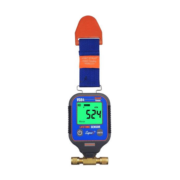 Vacuómetro Supco VG64 con pantalla digital 0-12000 micras