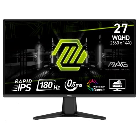Monitor Gamer Msi 27” Wqhd 180Hz 0.5Ms Mag 275Qf