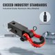 thumbnail image 3 of Receptor Shackle Hitch VEVOR 2, resistencia a la rotura de 65900 libras, 3 of 9