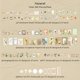 thumbnail image 2 of Kit de Scrapbooking Teniinet 260 Piezas Set Vintage para Journaling, 2 of 6
