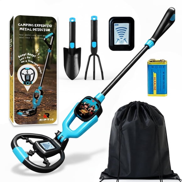Detector De Metales Para Niños Ajustable E Impermeable Kit Completo