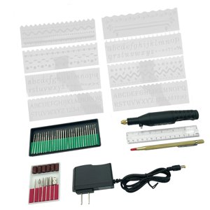 Magideal - Pluma De Grabado Herramienta De Pluma De Grabado Eléctrico / Multifuncional / Portátil / Micro Grabador Eléctrico Con Cable Pluma De Grabado Para Made