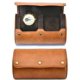 thumbnail image 1 of Estuche de viaje para relojes M Mirage Luxury 2 compartimentos cuero marrón, 1 of 7