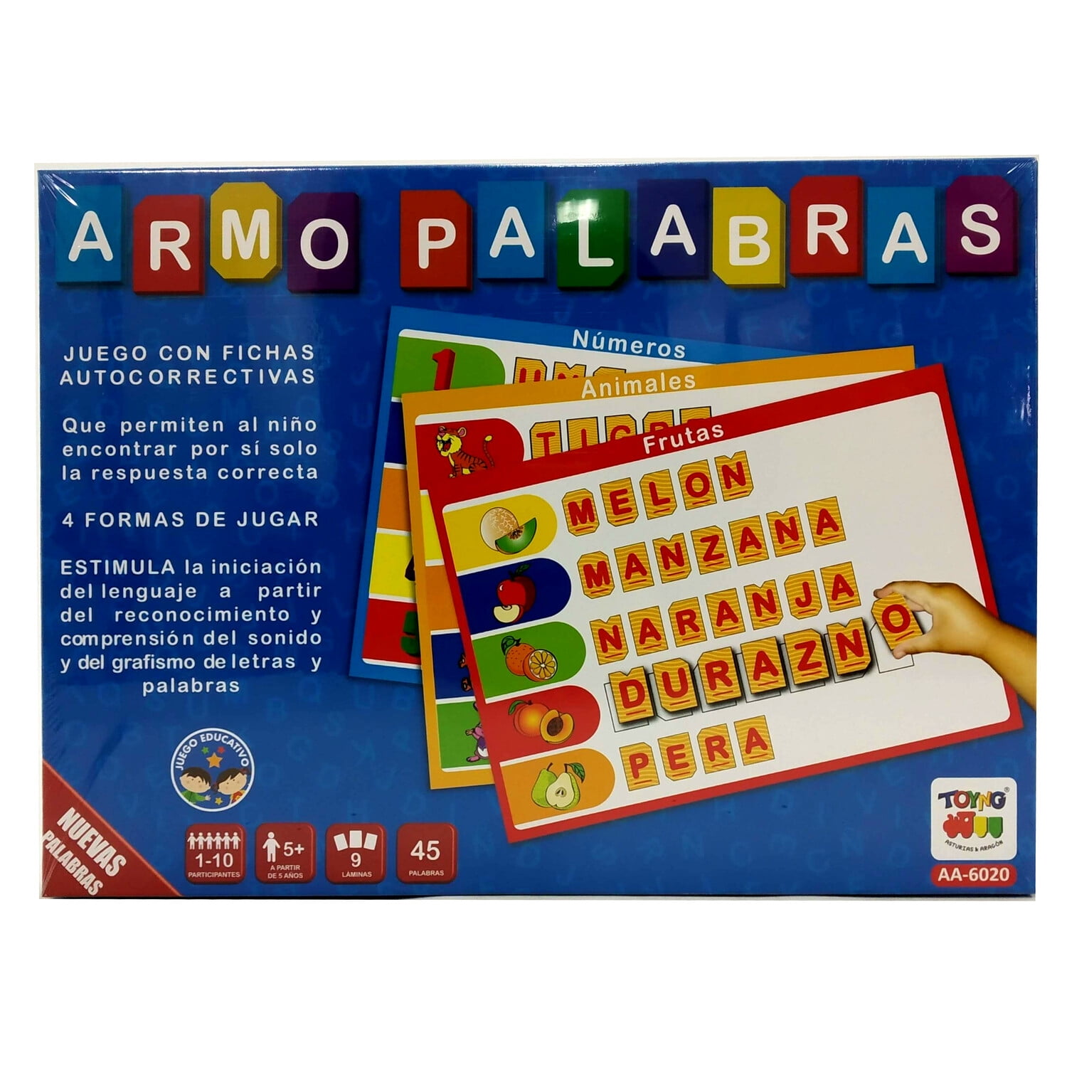 Juego Educativo Juego Educativo Juego Armo Palabras - Toyng - Toyng