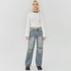 thumbnail image 4 of Sweater Mujer Round Neck Blanco Corona, 4 of 5