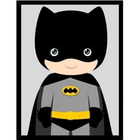 Genérico - Cuadro Decorativo Batman Infantil Medidas 30X40 Cm