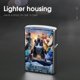thumbnail image 4 of Cómo entrenar a tu dragón 4-theme Copper Metal Lighter Shell, Premium Replacement Refillable Lighter Case with Durable Metal Construction, Compatible with Zippo and Most Standard Lighter Models, 4 of 6