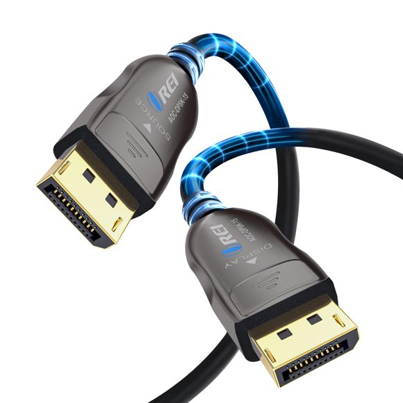 Cable OREI DisplayPort 2.0 AOC de 4,6 m 8K @ 120 Hz VRR