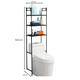 thumbnail image 4 of Rack Organizador Sobre Wc Inodoro Baño Multifuncional 30kg Negro, 4 of 6