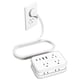 thumbnail image 1 of Regleta de alimentación NTONPOWER Travel, 6 enchufes y 4 puertos USB, color blanco, 1 of 7