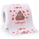 thumbnail image 1 of Papel higiénico a modo de «¡Te encanta 💩!» Día de San Valentín, 1 of 7