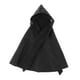 thumbnail image 5 of Capa con sombrero a escala 1:12, figura de acción, ropa hecha a mano, capa con capucha en miniatura para accesorios de figuras de acción de 6" Negro, 5 of 5