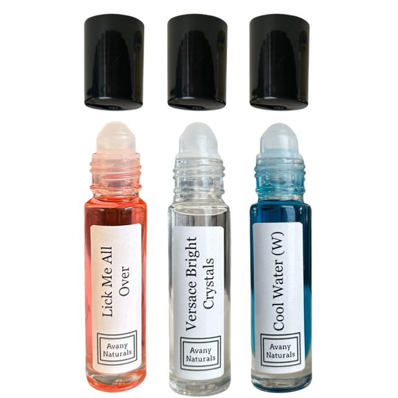 Set de regalo Avany Naturals Fragrance Oil para mujer, 3 perfumes