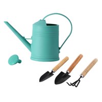 Magideal - Regadera, Juego De Herramientas De Jardín, Lata De Agua Con Mango Portátil, Herramientas De Jardinería Modernas, Regadera Para Al Aire Libre, , Verde Verde Claro