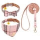 thumbnail image 1 of Set de collar y correa para perros EXPAWLORER Classic Plaid para mascotas, 1 of 3