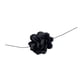 thumbnail image 3 of Gargantilla De Flores Collar De Flores Gargantilla Collar Para Fiesta De Graduación Novia Festival Negro, 3 of 3