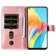 thumbnail image 5 of Funda con Cremallera para OPPO A78 4G, Carcasa Cartera de Cuero PU con Soporte y Tarjetero, 5 of 6