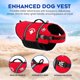 thumbnail image 3 of Chaleco salvavidas para perros Paws Aboard, ajustable, rojo, talla XS, 3 of 7