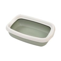 Arenero Para Gato Betta Con Marco Verde Opaco Mps