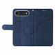 thumbnail image 3 of Funda tipo cartera con tapa para iPhone 17 Air con tarjetero, soporte y cubierta magnética Azul, 3 of 6